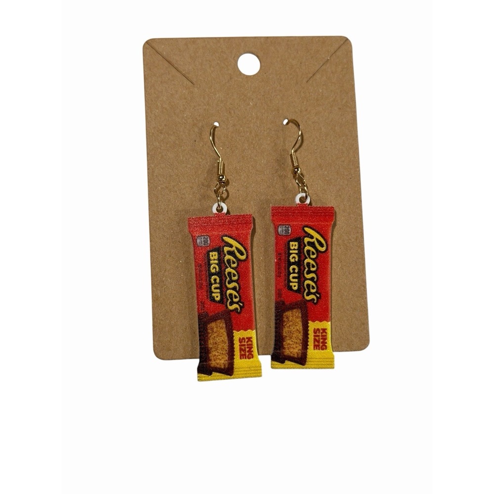 New Novelty Fashion Earrings candy bar king‎ size sweets